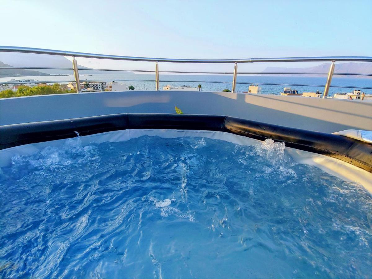 Blue Horizon Lägenhet Kíssamos Exteriör bild